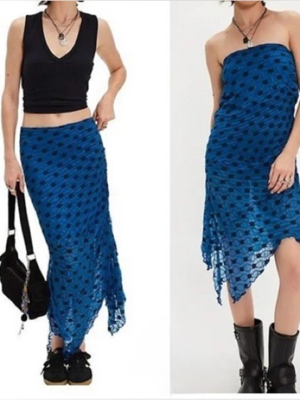 FREE PEOPLE Margot Convertible Maxi Skirt / Dress